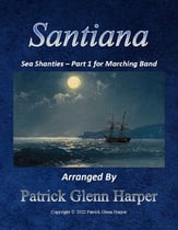 Santiana Marching Band sheet music cover